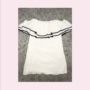 Do & Be Off-The-Shoulder Ruffle Dress